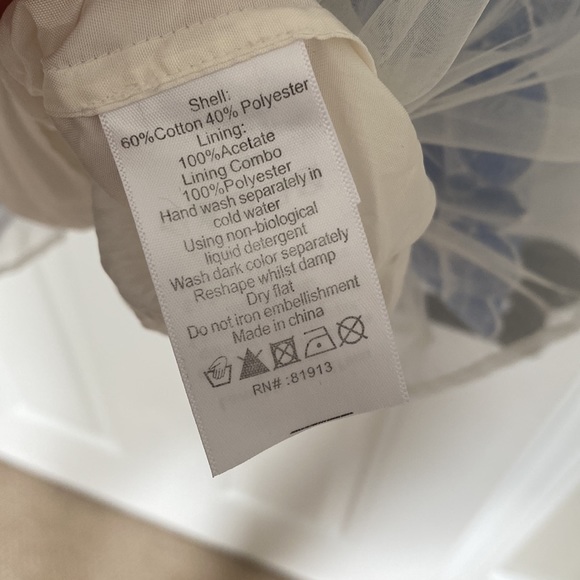 Anthropologie Blue and White Plenty by Tracy Reese Dress - Picture 8 of 9